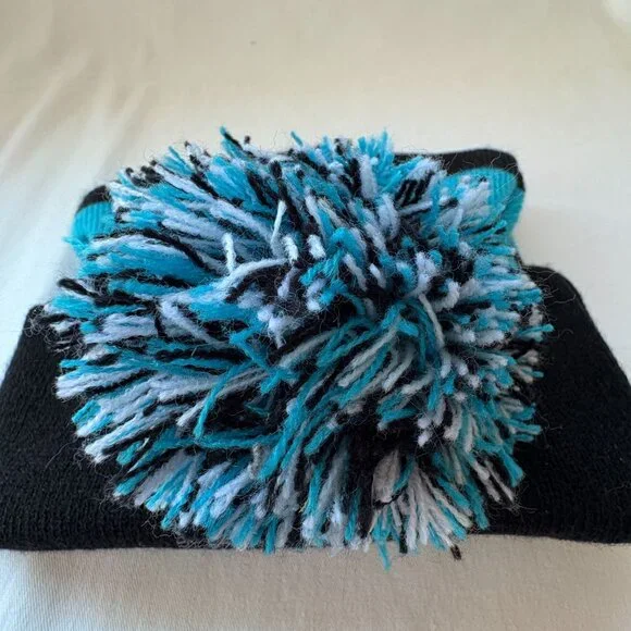 Tennessee Embroidered Ribbed Knit Cuffed Striped‎ Winter Stocking Cap Hat New - Picture 4 of 4